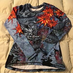 INKnBURN Blue Ryu Pullover